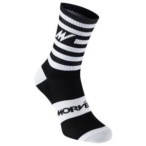 Morvelo Series Stripe Black Socks