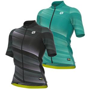Ale Womens PR-R Green Speed Short Sleeve Jersey